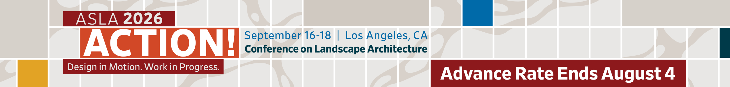 ASLA 2026 Conference on Landscape Architecture Main banner